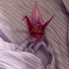 ハンドメイド折り紙シャワー　折り鶴カーテン