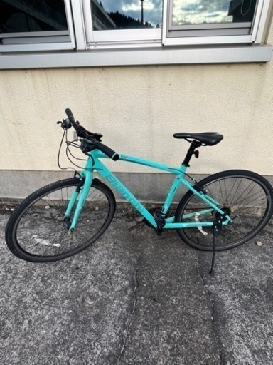 ビアンキ　Bianchi クロスバイク　c・sport1 チェーン整備後お届け！