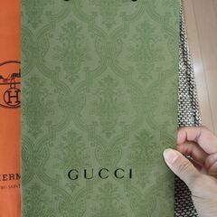 【ショップ袋】HERMES・GUCCI・BVLGARI・BOUCHERON・Omegaの画像