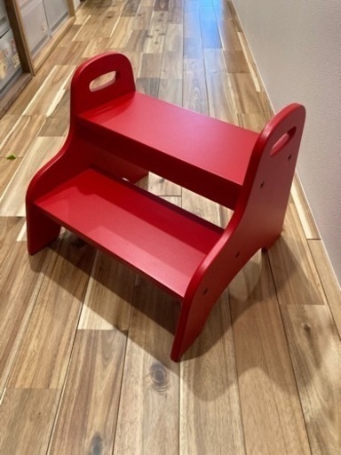 IKEA トローゲン　ステップスツール　子ども　踏み台