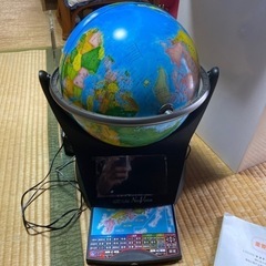 取引先決まりました。しゃべる地球儀