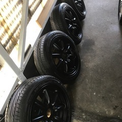 ブラックレーシング6J.14.オフセット40 pcd100 4穴