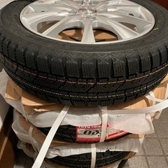 【取引終了】新品スタッドレスタイヤ 165/60R15 ありがと...