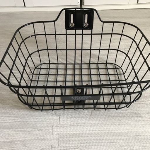 自転車用前カゴ　新品　値下げしました。