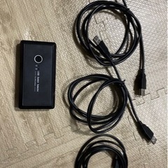 【受け取り早い方】PC スイッチャー　usbハブ　2台のPC接続可能の画像