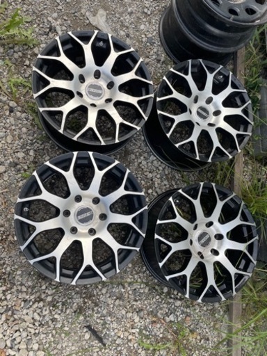 お話中　ハイエース　アルミホイール　18インチ　5枚