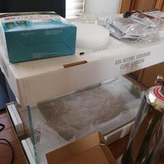 （取り引き完了）ADA アクアリウム　60cm　水槽他　水草育ちますの画像