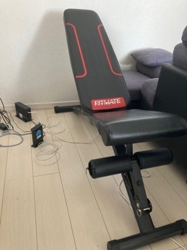 可変式ダンベル　24kg 2個　ベンチ台