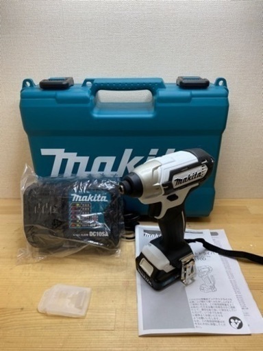 新品 マキタ　TD110D  インパクトドライバ　ホワイト　セット