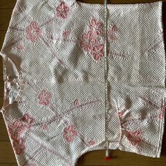 着物リメイク 絹絞り100% 女性ブラウス ハンドメイド の画像