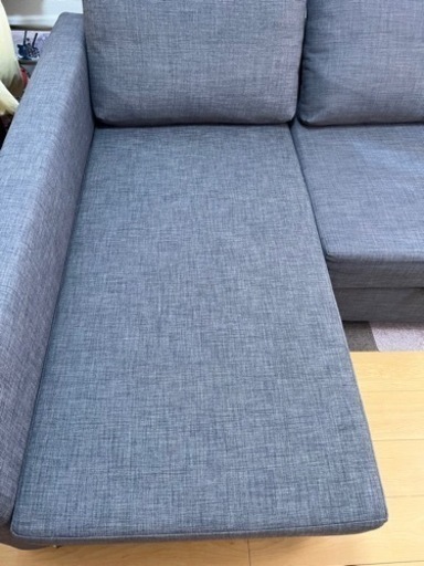 IKEA フリーヘーテン ソファ ソファーベッド ダークグレー