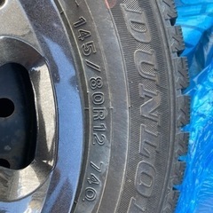 ワンシーズン使用スタッドレスタイヤ　2021年2月の画像
