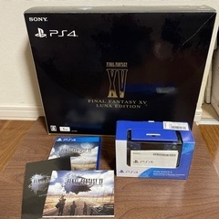 PS4 本体　FINAL FANTASY XV LUNA EDI...