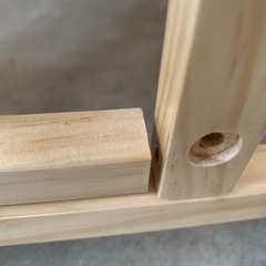 【お取引中】ベビーベッド　赤ちゃん　ベッド　ベッド下収納　西松屋の画像