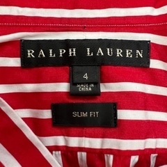 RALPH LAUREN ラルフローレン  長袖トップス　ストライプシャツ　4の画像