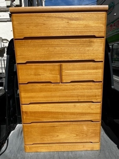【美品】三友ファニチャー マースト 幅80cm  島忠 タンス チェスト