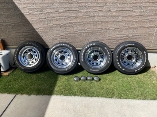 【決まりました】デイトナ スチールホイール 4本 ハイエース 等に