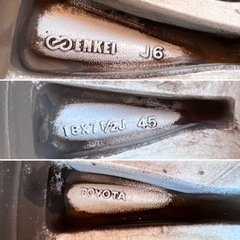 235/50R18 純正ホイール タイヤ4本セット　ナット付き　アルファード ヴェルファイア