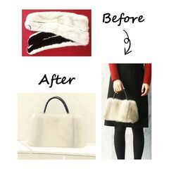 無料！！毛皮リフォーム１０％割クーポンが付いた毛皮リフォームの実例集をプレゼントの画像