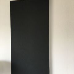 【中古品】フェルトボード 吸音パネル （ブラック）楽器用吸音材・消音材