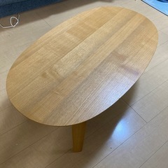 【受け渡し予定決まってます】無印　こたつローテーブル