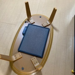 【受け渡し予定決まってます】無印　こたつローテーブルの画像