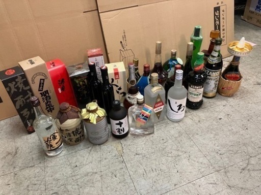 27点 お酒 まとめ 未開栓 焼酎 リキュール ワイン など