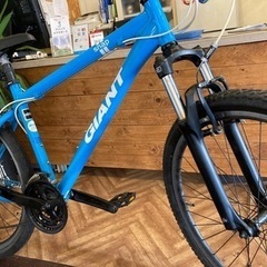 GIANT snap】26インチマウンテンバイク 21段変速 水色