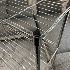 完売しました)メタルラック　4段　シルバー　の画像