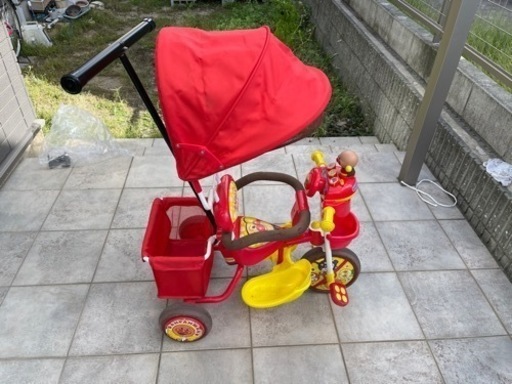 【決定】アンパンマンの三輪車