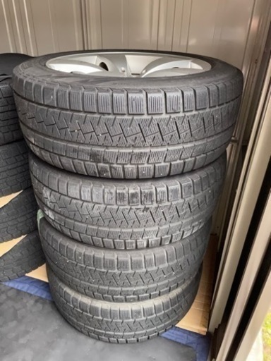 BMW純正アルミ 225/50R17 スタッドレス E60 E61 528i 中古