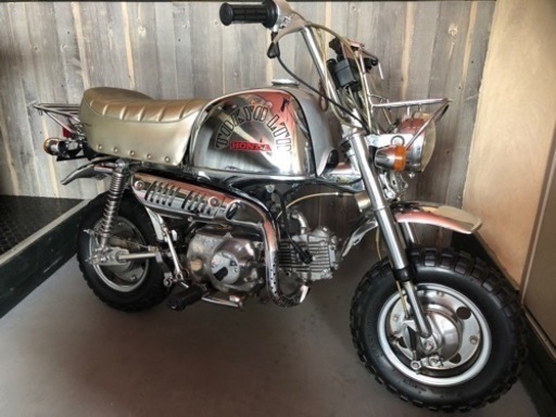 値下げしました。　HONDAゴリラ　TOKYO LTD 1982年関東限定車　シルバーメッキ