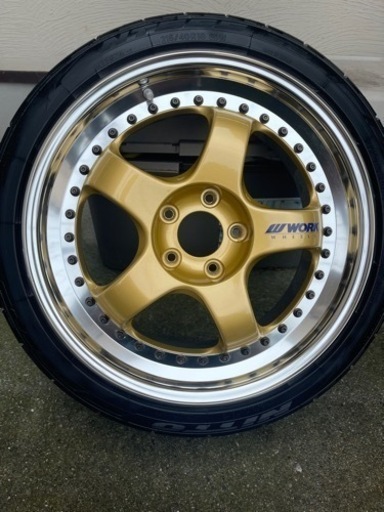 WORK Meister S1 3piece 18インチ 8.0J