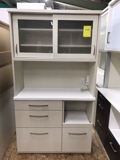 ニトリ コパン100 キッチンボード レンジボード 食器棚 レンジ台 幅