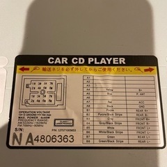 (中古)カーオーディオ1の画像
