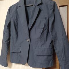 レディースM ジャケット 7daysLifeStyling ブレザー 紺色の画像