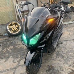 ヤマハマジェスティC フルエアロ5連赤メーター