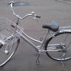 26インチ 🚲 ASAHI 中古 自転車 12300円 🔄6段切替 🔑 鍵新品
