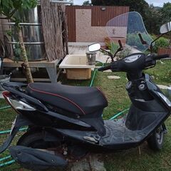 バイク　不動車　SYM125の画像