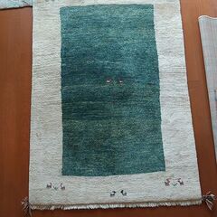 ①ギァベ(ギャッベ)  120cm×174cm 絨毯 ラグ