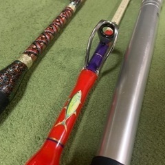 一点物の竿付き❗️☆大物用☆アルファタックルパシフィックスプリント　10～30LBSの画像