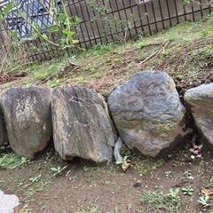 無料で庭石お譲りいたします(取りに来られる方限定)