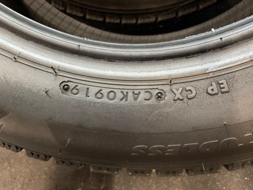 165/65R14 VRX2 2019年製  スタッドレスタイヤ