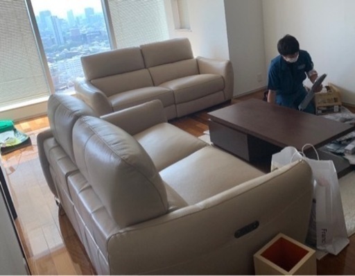 大塚家具 電動リクライニングソファ