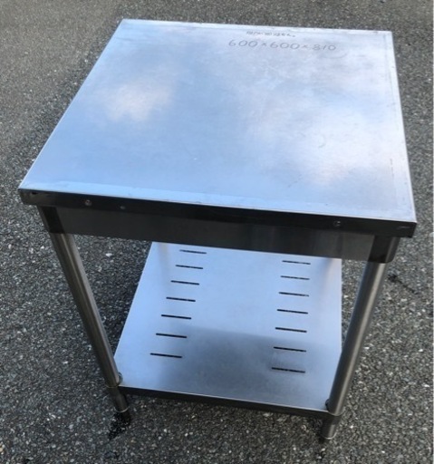 ⭐︎中古品　作業台　600×600×810mm  厨房用品⭐︎