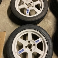 ホイール　鍛造　TE37 15インチ　6.5J +39 pcd1...