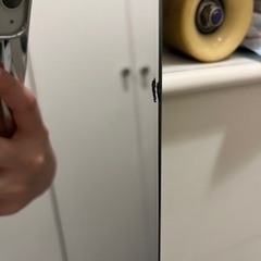 姿見 スタンドミラー 全身鏡 150*30 ブラックの画像