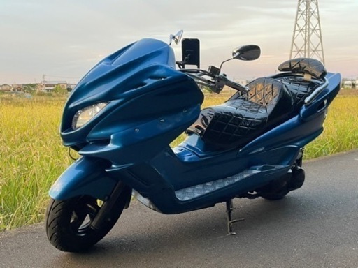 珍カラーカスタム‼︎ 【YAMAHA マジェスティ】メタリックブルーカスタム‼︎