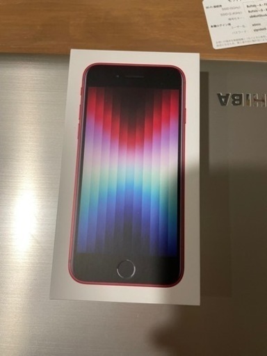 iPhone SE 第3世代　64GB 赤色