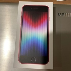 iPhone SE 第3世代　64GB 赤色